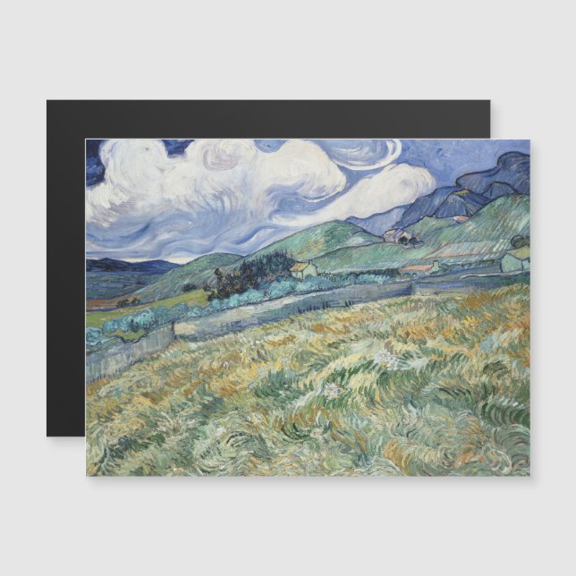 Convite Vincent Van Gogh, Paisagem de Remy-Santo (Frente/Verso)