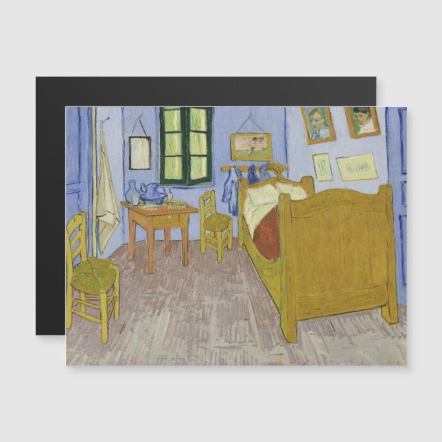 Convite Vincent Van Gogh, quarto de dormir em Arles, terce (Frente/Verso)