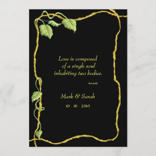 Convite Vine Noir P Entusilado