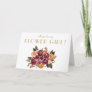 Convite Vinho e Rosas Você Será Minha Flor?