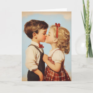 Convite Vintage Chiletheart Kiss