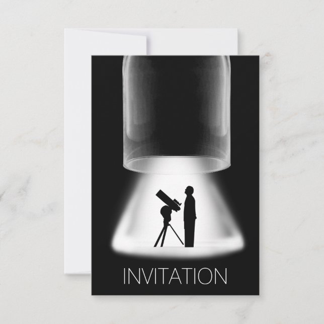 Convite Vip De Festa Noturna De Meninos (Frente)