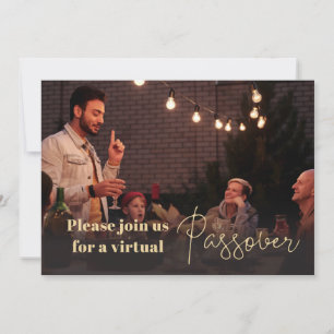 Convite Virtual de Páscoa com Foto Divertida