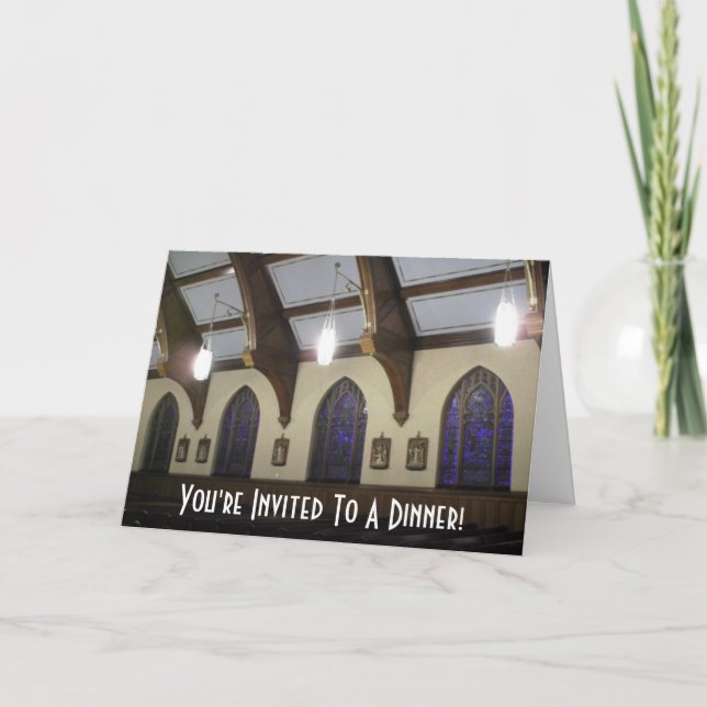 Convite Você é convidado para um Janto! (Frente)