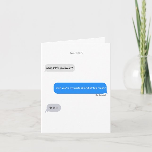 Convite Você é perfeito | Dia dos Namorados | Romântico (Frente)