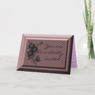 Convite Você está cordialmente convidado