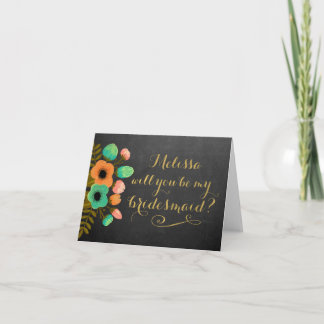 Convite Você Será A Minha Placa Floral De Chalkboard De Br