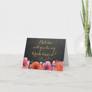 Convite Você Será A Minha Placa Floral De Chalkboard De Br