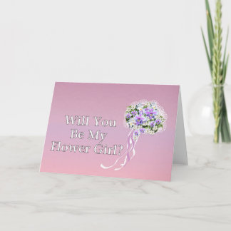 Convite Você será meu florista?