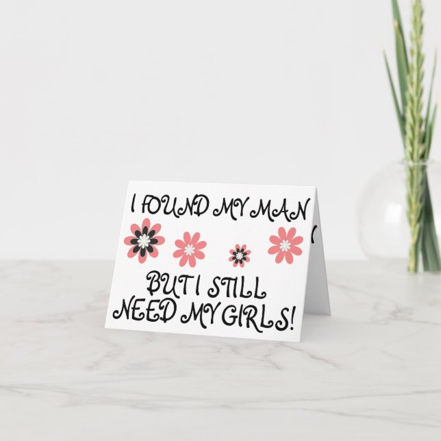 Convite Você será minha dama de honra? (flores) (Frente)