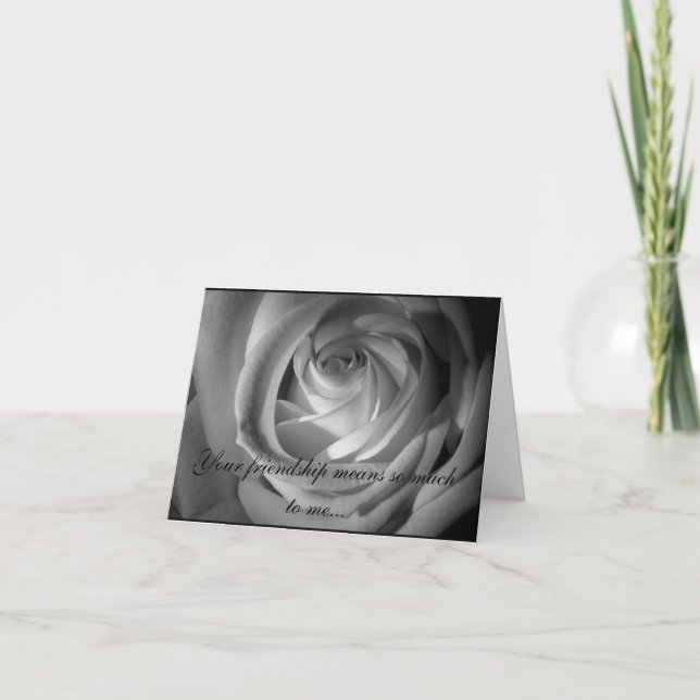 Convite Você será minha dama de honra que BW aumentou (Frente)