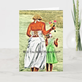 Convite Você Será Minha Flor?