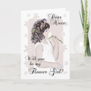 Convite Você será minha garota florescente, sobrinha?