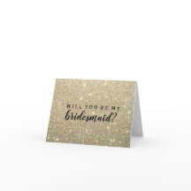 Você Será Minha Porta-Pontas - Dourada Glitter Fab
