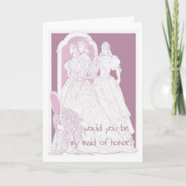 Convite você seria minha madrinha de casamento