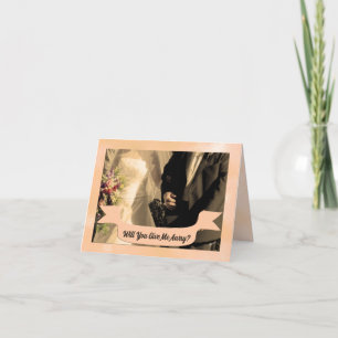 Convite Você vai me dar fora Sepia Padre da Noiva?