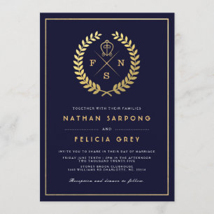 Convite Wedding do símbolo   do amor de Adinkra