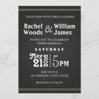 Convite Wedding subtil do quadro |