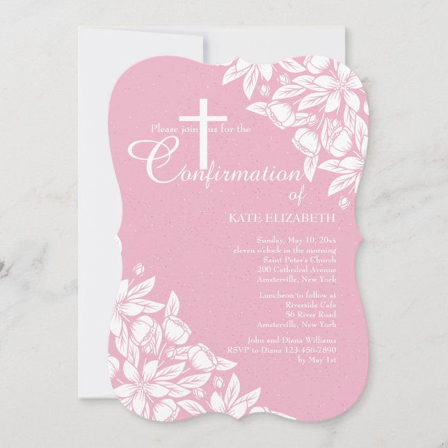 Convite White Jasmine (Frente)