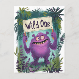 Convite Wild One Birthday