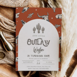 Convite Wild West Birthday | Convite De Cowboy