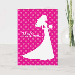 Convite Will You Be My Bridesmaid Card?