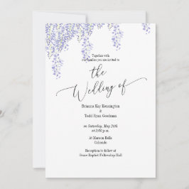 Convite Wisteria Wedding
