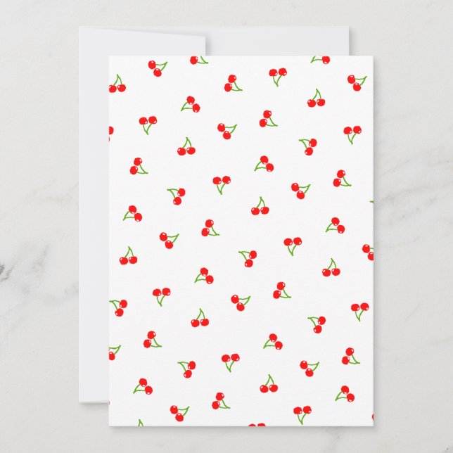 CONVITES チェリー（ホワイト） (Frente)