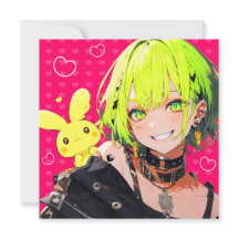 フリーカード｜VACHABORG グッズ「♪ らぶゆーじゃーにー」