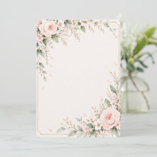 CONVITES 結婚式 招待状 エレガント 花 上品