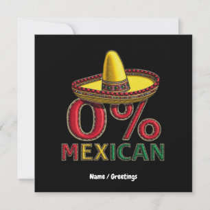 Convites 0% Mexicano Cinco Engraçados De Mayo Hilariary