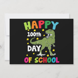 Convites 100 Dias De Escola Trex 100º Dia de Escola 