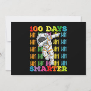 Convites 100 Dias Mais Inteligente Astronauta 100º Dia da E