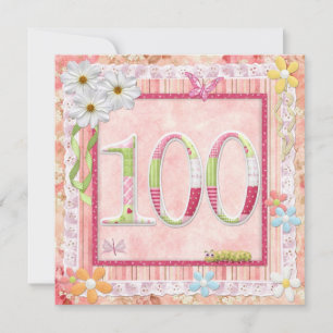 Convites 105.o estilo de remoção de festas de aniversári