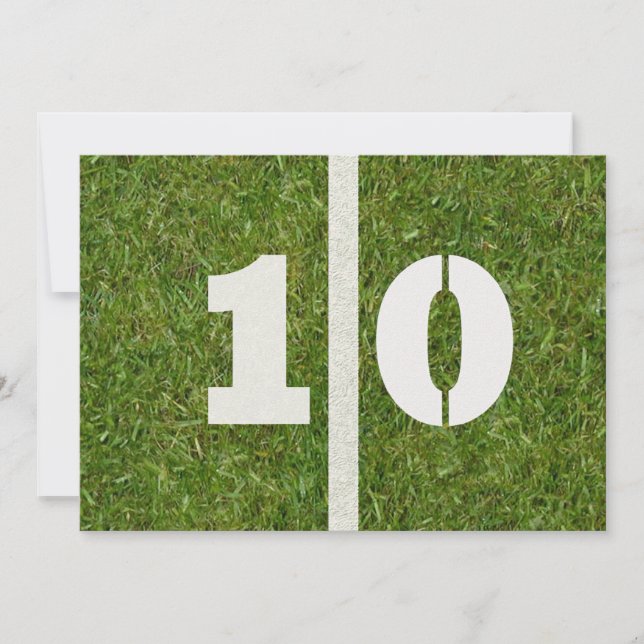 Convites 10o Festa de aniversário! (Frente)