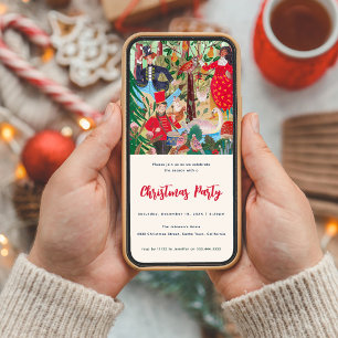 Convites 12 dias de Ilustração de Natal