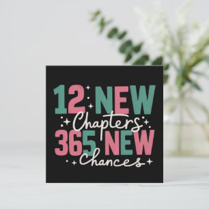 Convites 12 Novos Capítulos 365 Novas Chances Inspirador