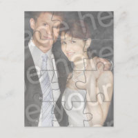 12pc Foto personalizada "Mock" Quebra-cabeça Convi