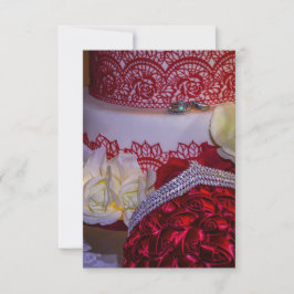 Convites 1304-Bolo de Casamento, Buquê e Alianças