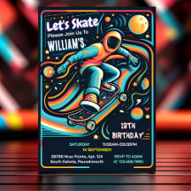 13 de Skateboard da Zona de Salto de patinete Aniv