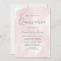 15 de Aquañera Cor-de-Rosa Cinzenta Quinceañera