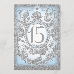 Convites 15 Uma vez princesa azul