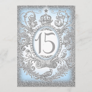 Convites 15 Uma vez princesa azul