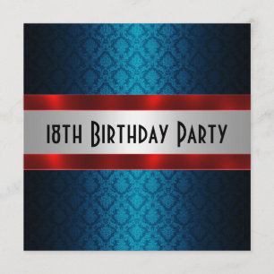 Convites 18º Aniversário do Homem