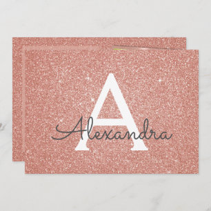 Convites 18.ª Foto rosa-rosa-azul com Rosa de cintilação Do