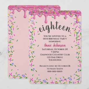 Convites 18.º Aniversário, Grito Rosa E Préguas