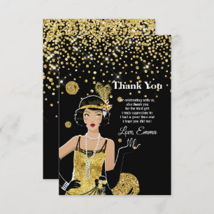 Convites 1920 flapper girl gatsby , Art Deco