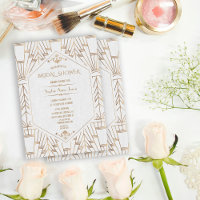 1920 Gatsby do Excelente Branco Dourado Real