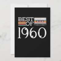 1960 Vintage 60. º Aniversário Presente