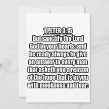 1 Pedro 3:15 Versículo da Bíblia KJV